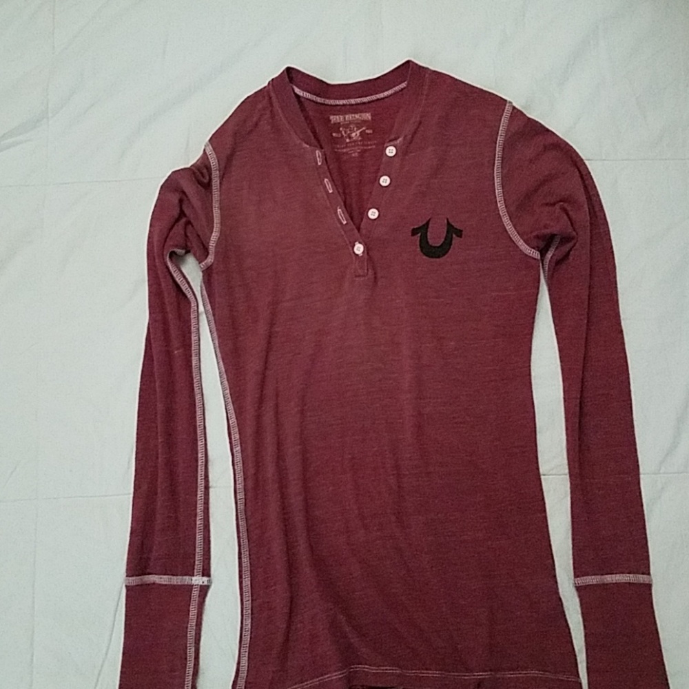 TRUE RELIGION LONG SLEEVE TEE
